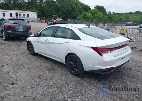 2021 Hyundai Elantra Sel из США, поврежденный, VIN 5NPLM4AG2MH046068